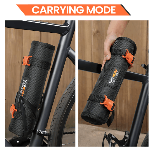 Heavy Duty Tool Roll Up Bag – Portable Foldable Tool Organizer for Mechanics, DIY & Father's Day Gifts