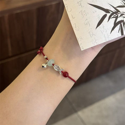 Lucky Koi Fish Bracelet Matching Couple Bracelets for Love, Friendship & Anniversary Gifts