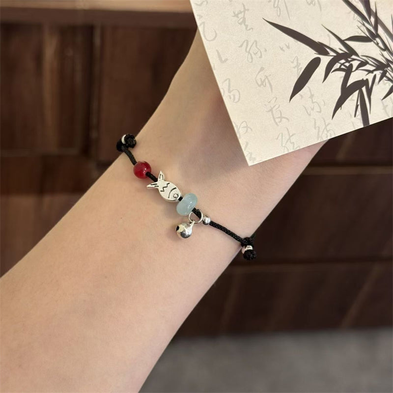Lucky Koi Fish Bracelet Matching Couple Bracelets for Love, Friendship & Anniversary Gifts