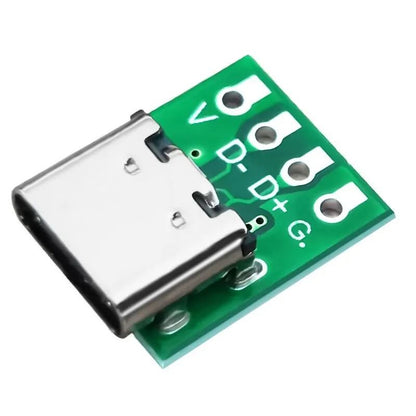 High-Speed 16-Pin Type-C USB 3.1 Connector Test PCB Board Module