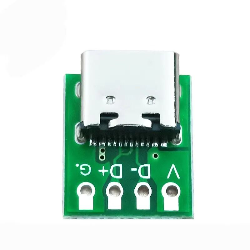 High-Speed 16-Pin Type-C USB 3.1 Connector Test PCB Board Module