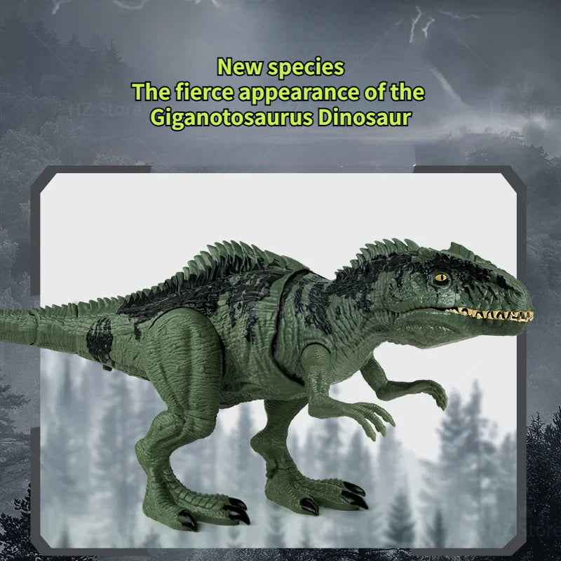Jurassic World Strike N Roar Giganotosaurus Toy Interactive Dinosaur Figure with Lights and Sounds
