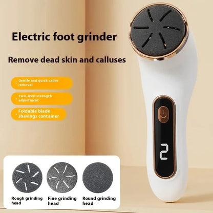 Rechargeable Electric Foot Callus Remover with Digital Display