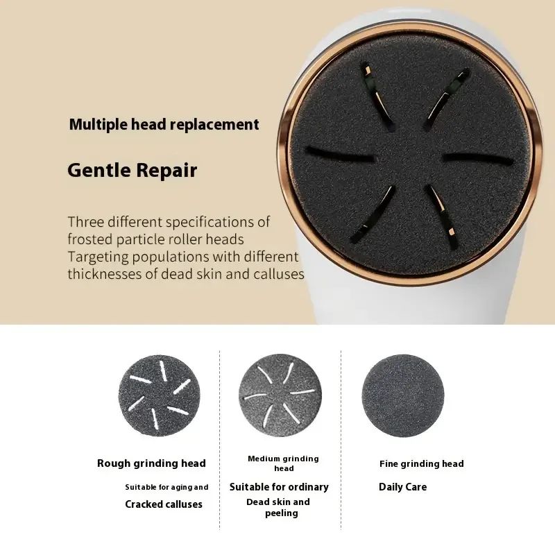 Rechargeable Electric Foot Callus Remover with Digital Display