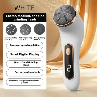 Rechargeable Electric Foot Callus Remover with Digital Display
