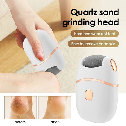 Portable Rechargeable Electric Foot Grinder & Ergonomic Callus File