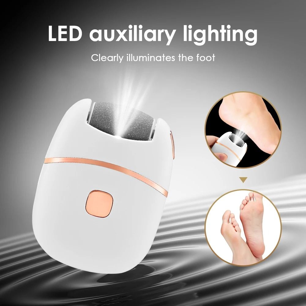 Portable Rechargeable Electric Foot Grinder & Ergonomic Callus File