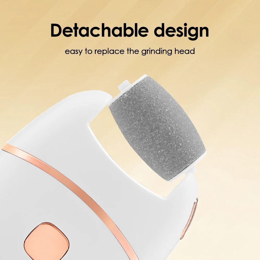Portable Rechargeable Electric Foot Grinder & Ergonomic Callus File