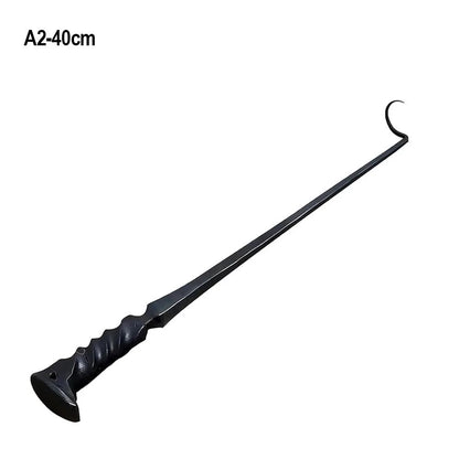 Stainless Steel BBQ Food Flipper Grill Turner Hook
