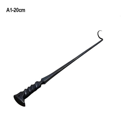 Stainless Steel BBQ Food Flipper Grill Turner Hook