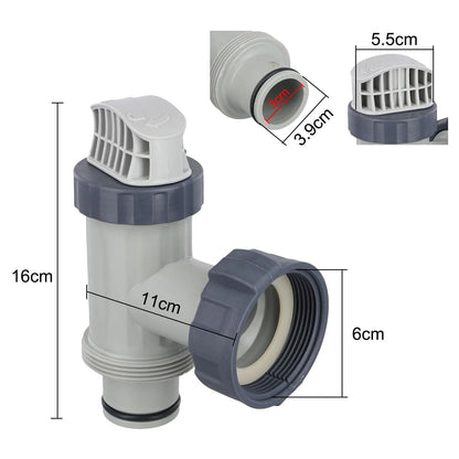 Replacement Pool Plunger Valve for Filter Pumps & Above Ground Swimming Pools
