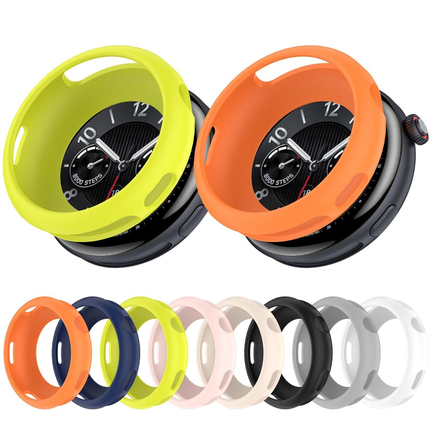 vivo Watch 5 Silicone Protective Cover Slim Shockproof Case for iQOO Watch 5