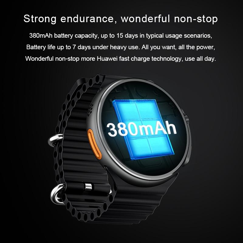 V3 Ultra Max Bluetooth Calling Smartwatch with 1.6 Inch Round Display and Blood Oxygen Monitor