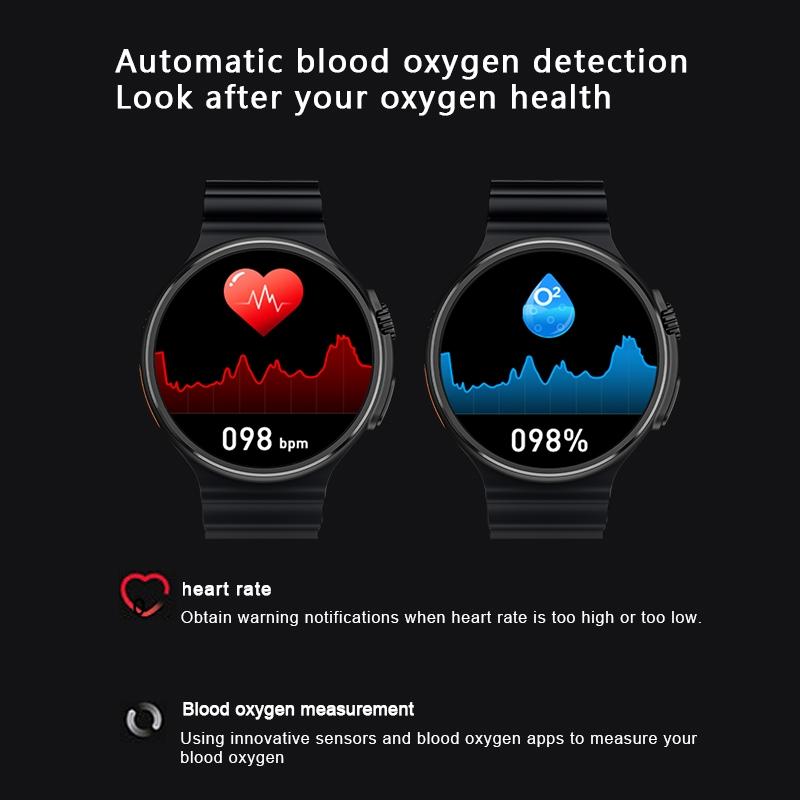 V3 Ultra Max Bluetooth Calling Smartwatch with 1.6 Inch Round Display and Blood Oxygen Monitor