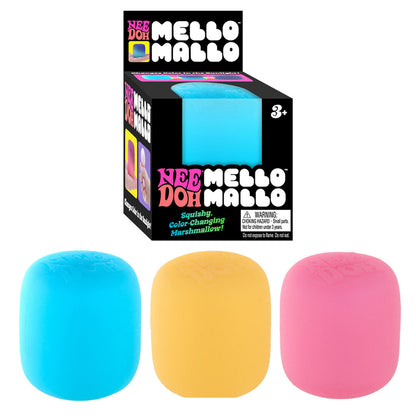 Nee Doh Mello Mallo Squishy Stress Toy Color Changing Sensory Fidget Toy