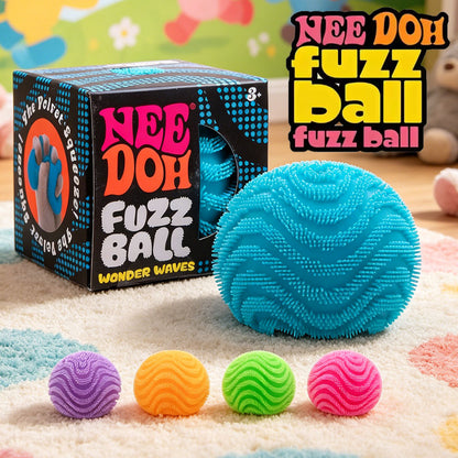 NeeDoh Stress Relief Toy Fuzz Ball Blind Box Toy Soft Sensory Squishy Toy