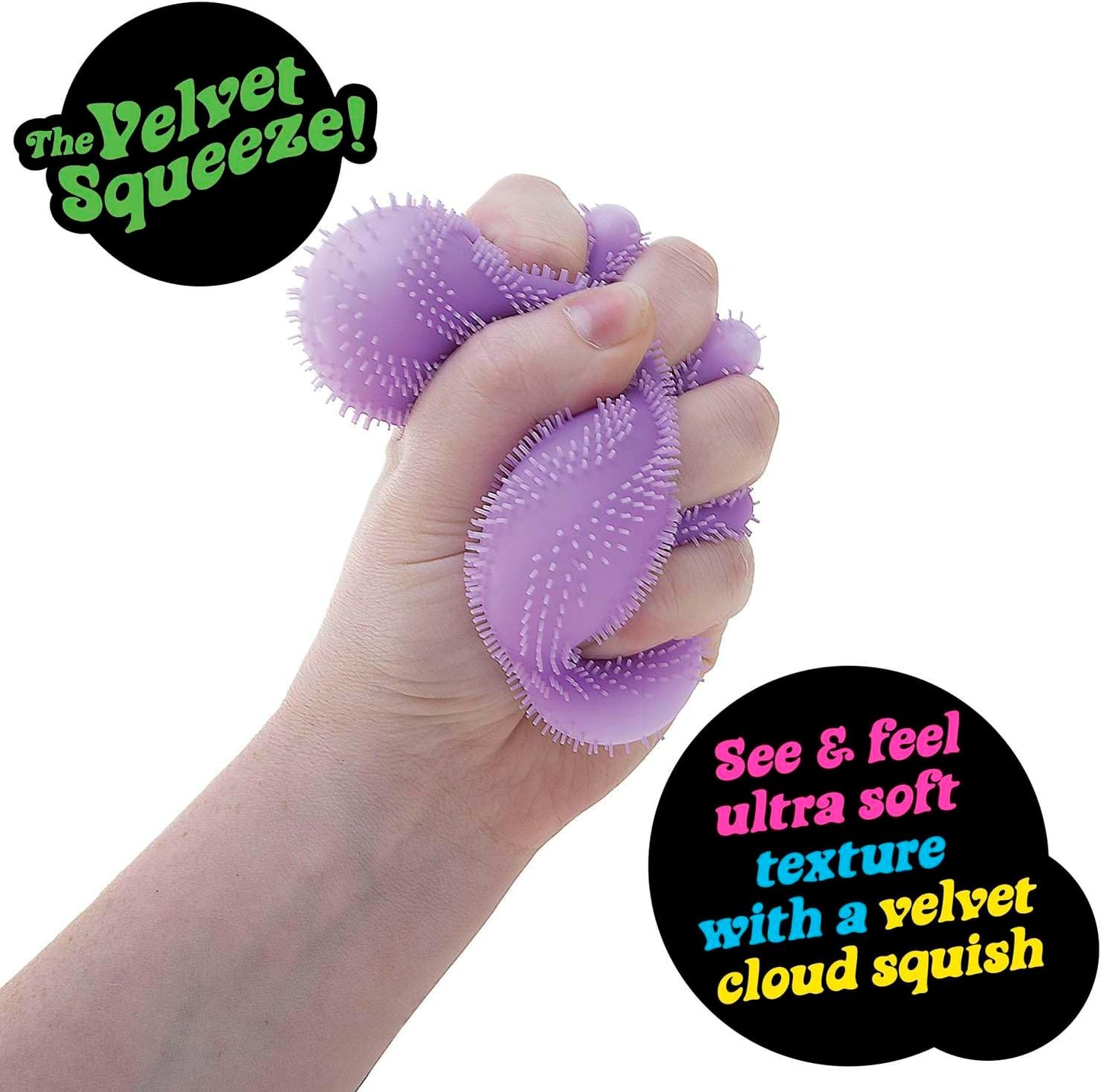 NeeDoh Stress Relief Toy Fuzz Ball Blind Box Toy Soft Sensory Squishy Toy