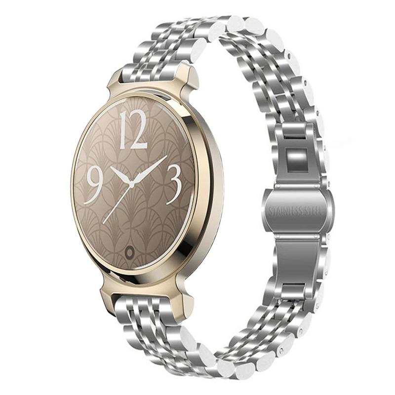 Garmin Lily 2 Stainless Steel Watch Band 14mm Elegant Replacement Metal Strap