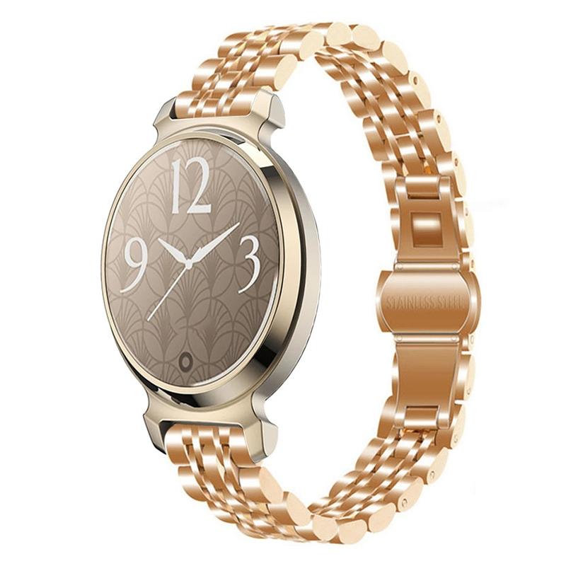 Garmin Lily 2 Stainless Steel Watch Band 14mm Elegant Replacement Metal Strap