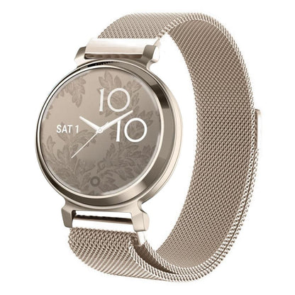 Garmin Lily 2 Milanese Watch Band 14mm Stainless Steel Watch Strap Adjustable Magnetic Mesh Bracelet