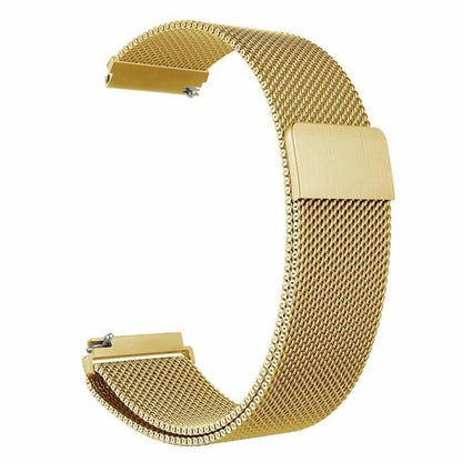 Garmin Lily 2 Milanese Watch Band 14mm Stainless Steel Watch Strap Adjustable Magnetic Mesh Bracelet