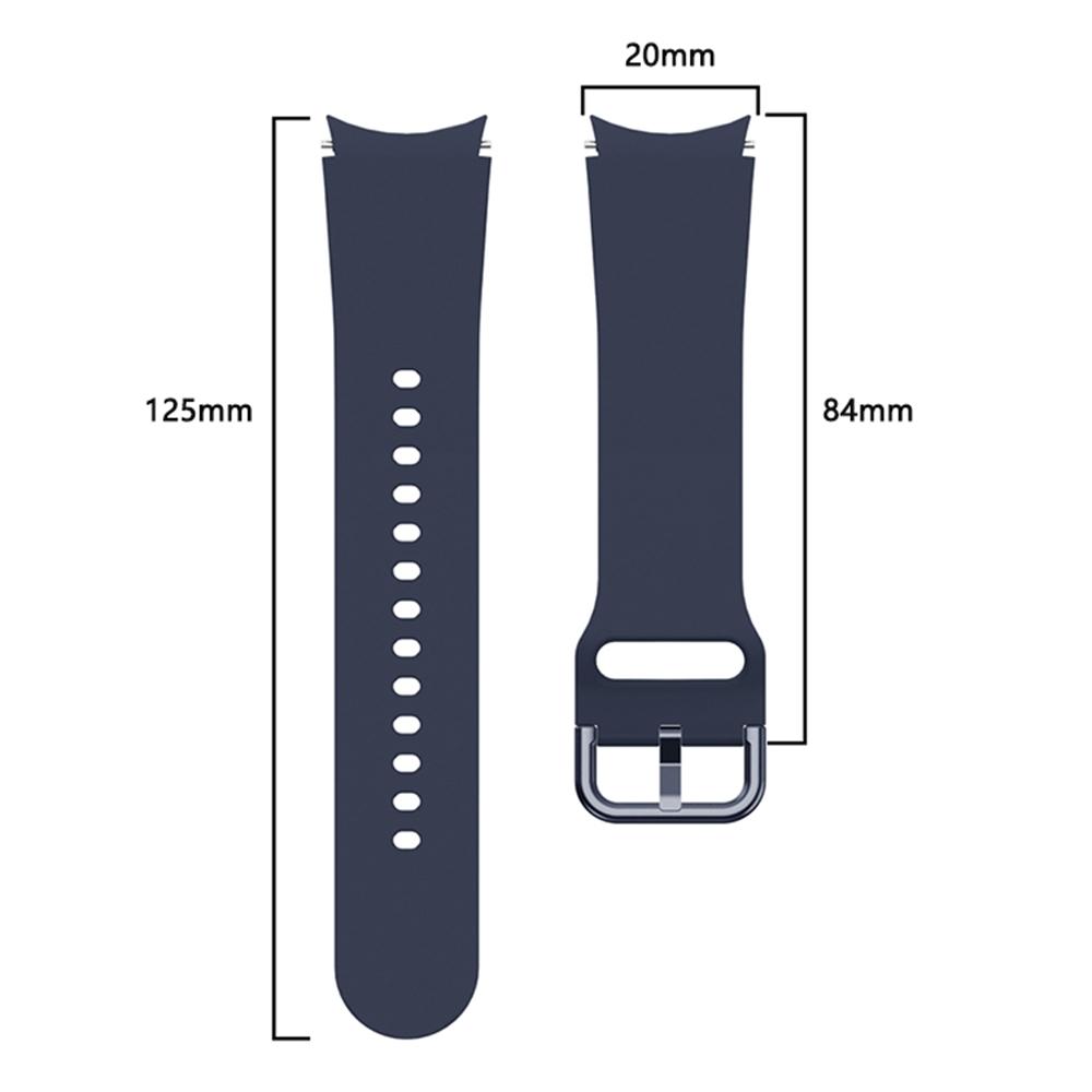 Samsung Galaxy Watch 6 Classic Silicone Sport Watch Band Colorful Adjustable Replacement Strap