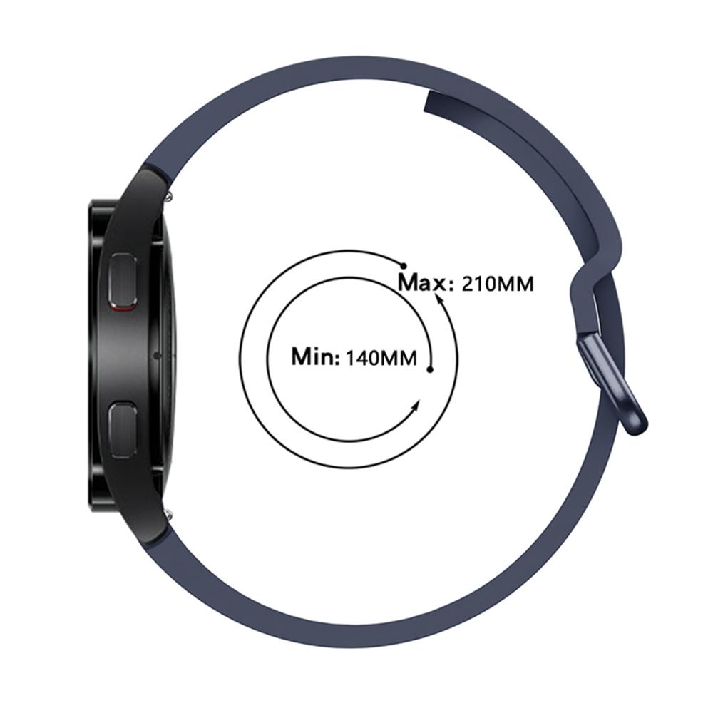 Samsung Galaxy Watch 6 Classic Silicone Sport Watch Band Colorful Adjustable Replacement Strap