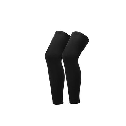Summer UV Protection Leg Sleeves Breathable Anti Slip Cycling Running Leg Covers