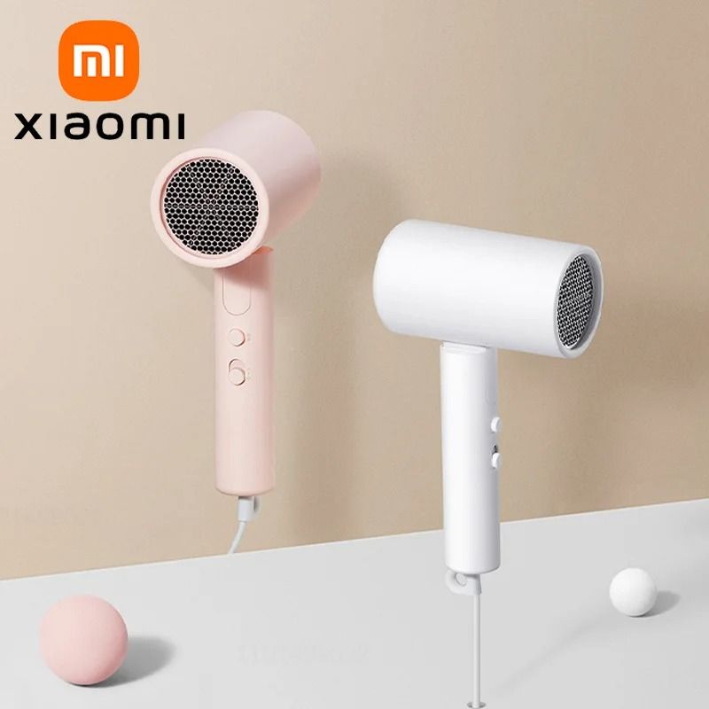 Portable 1600W Negative Ion Foldable Hair Dryer with Adapter