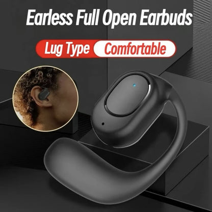 Open Ear Bluetooth Earbuds Air Conduction Wireless Sports Ear Hook Headphones