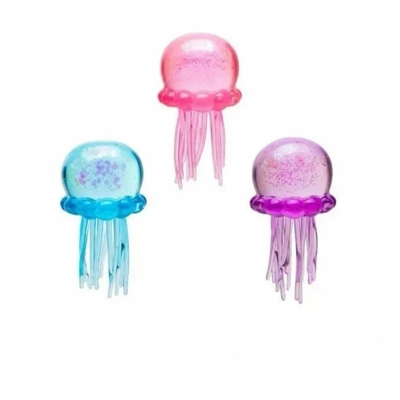 NeeDoh Fuzz Ball Jellyfish Stress Relief Toy Blind Box Sensory Squishy Fidget Gift