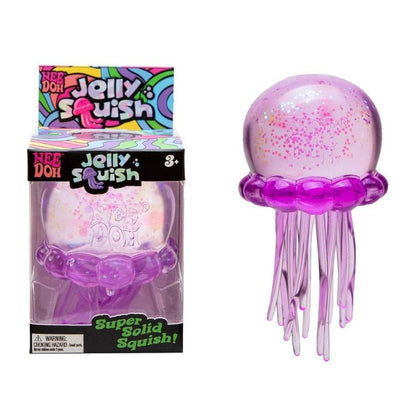 NeeDoh Fuzz Ball Jellyfish Stress Relief Toy Blind Box Sensory Squishy Fidget Gift