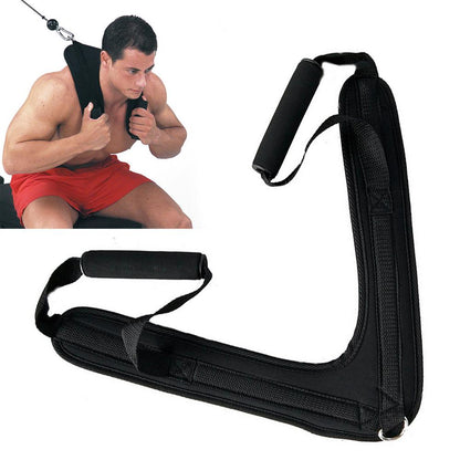 Abdominal Crunch Strap V Shape Harness for Gym Core Workout and Strength Training