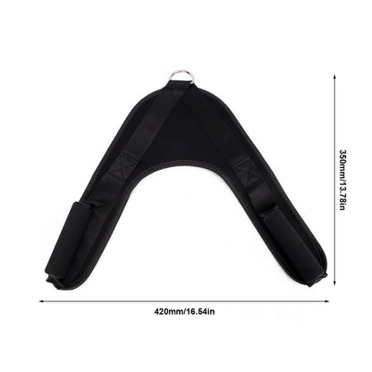 Abdominal Crunch Strap V Shape Harness for Gym Core Workout and Strength Training