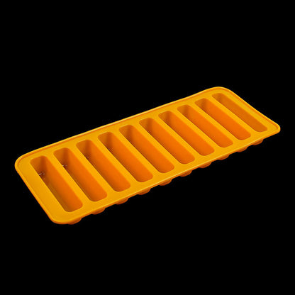 FlexFreeze Silicone Ice Cube Mold Long Ice Cube Tray for Chocolate, Cookies & DIY Treat
