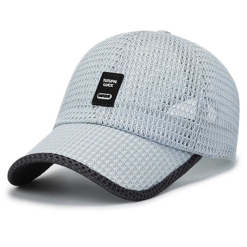 Mesh Baseball Cap Breathable Trucker Mens Summer Hat for Fishing & Outdoor Adventures