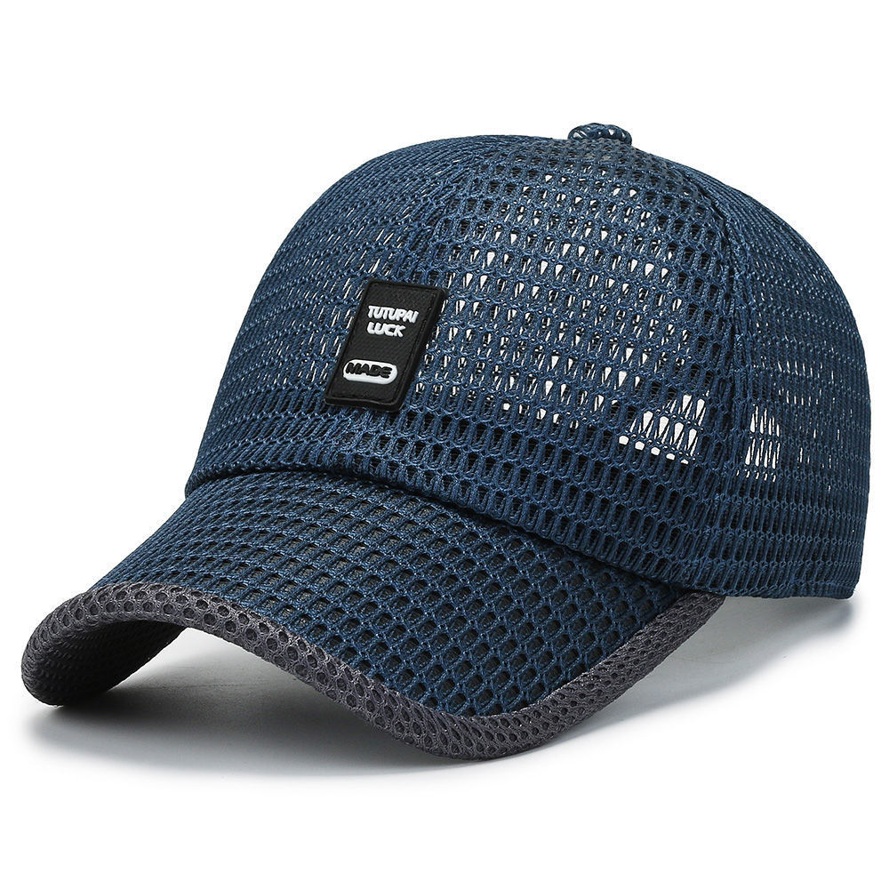 Mesh Baseball Cap Breathable Trucker Mens Summer Hat for Fishing & Outdoor Adventures