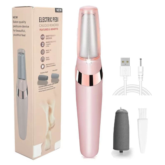 Professional Electric Pedicure Tool Film Foot Dead Skin Callus Remover Feet Exfoliator Pumice Stone Device for Heels