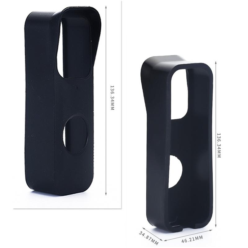 Silicone Doorbell Cover Weatherproof Protective Case for Wireless Doorbell
