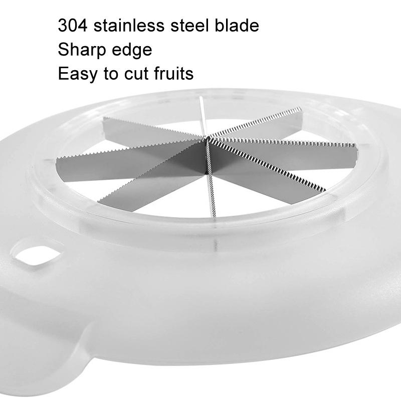 Stainless Steel Apple Corer and Fruit Cutter Multifunctional Fruit Corer Kitchen Tool