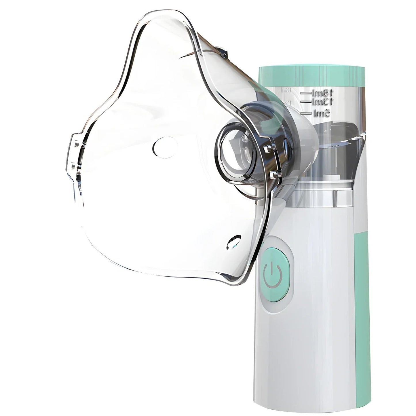 Portable Mesh Nebulizer with Adult and Child Masks for Quiet Inhalation Therapy