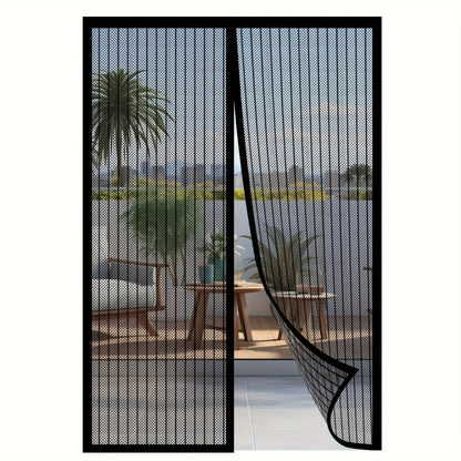 Magnetic Screen Door Heavy Duty Mesh Door Curtain