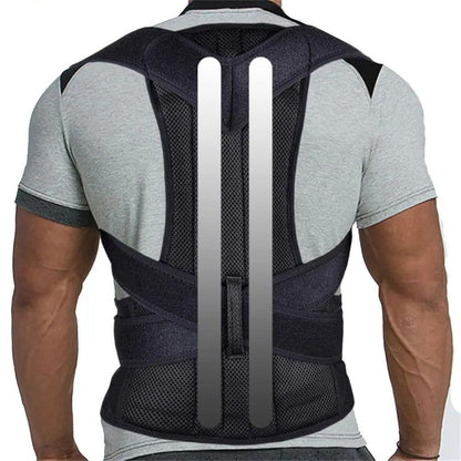 Full Back Scoliosis Posture Corrector & Lumbar Support Brace