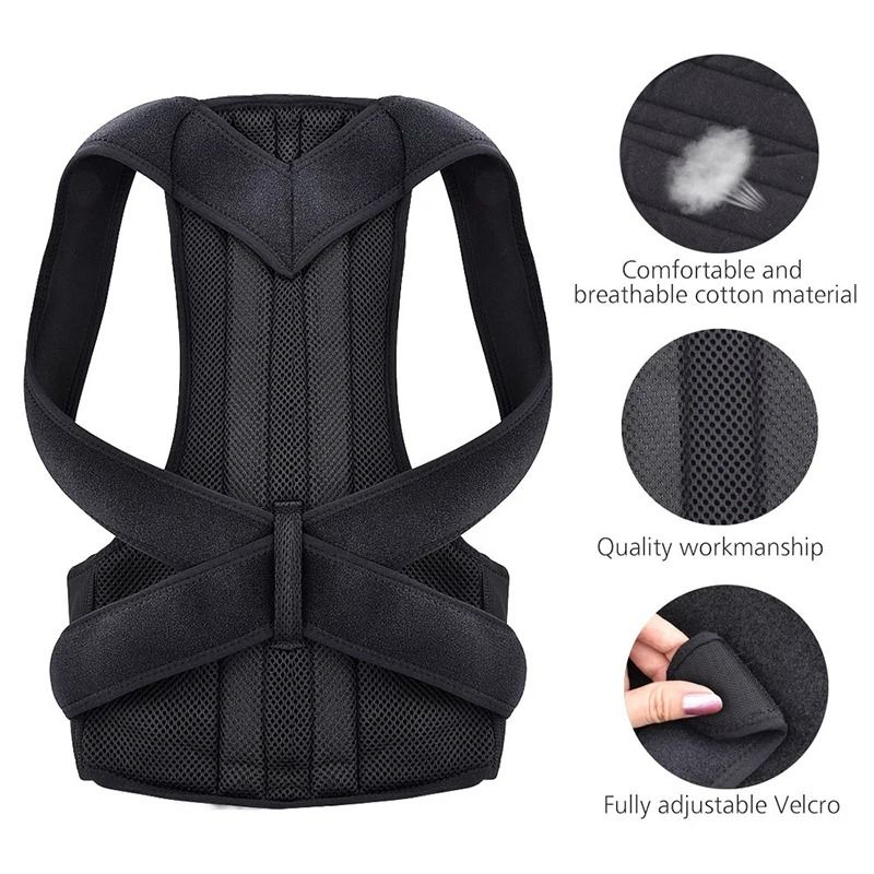 Full Back Scoliosis Posture Corrector & Lumbar Support Brace