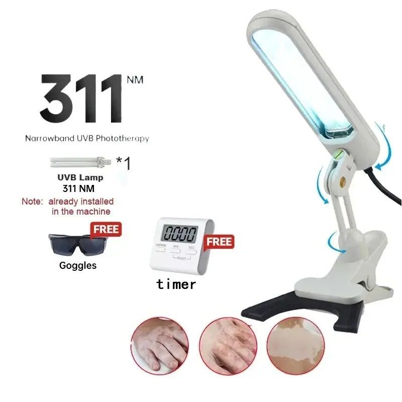 311nm Narrowband UVB Medical Grade Phototherapy Lamp for Skin Health Management1