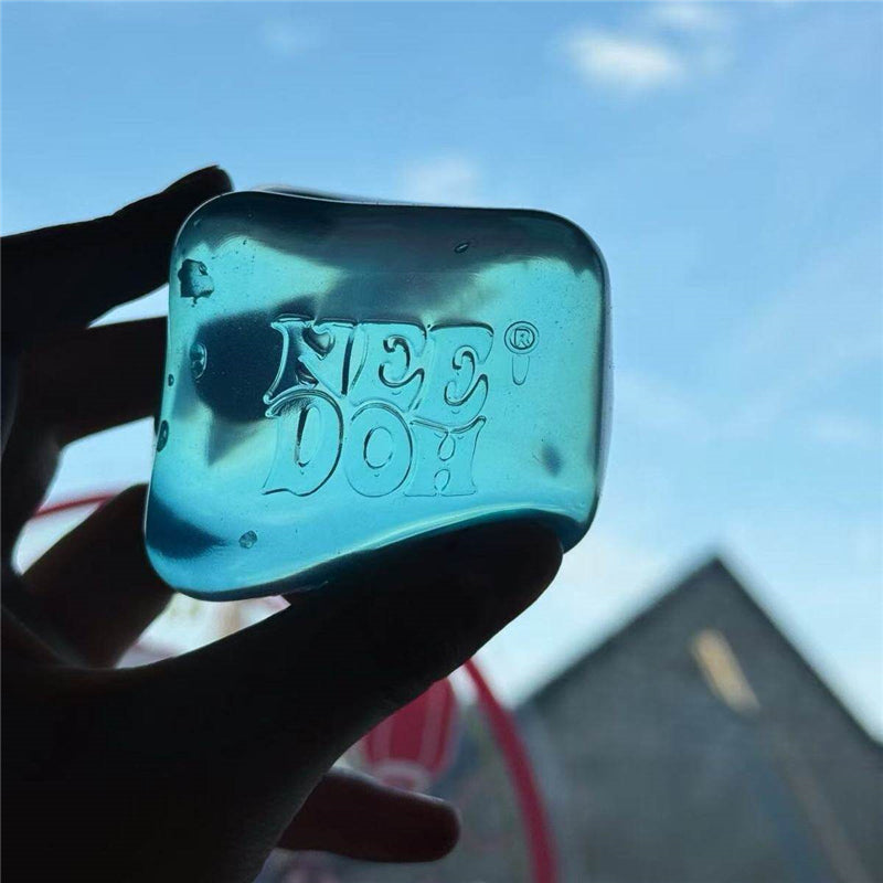 NeeDoh Nice Cube Squishy Stress Toy for Adults & Kids Sensory Fidget Toy for Stress & Focus