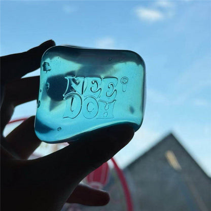 NeeDoh Nice Cube Squishy Stress Toy for Adults & Kids Sensory Fidget Toy for Stress & Focus