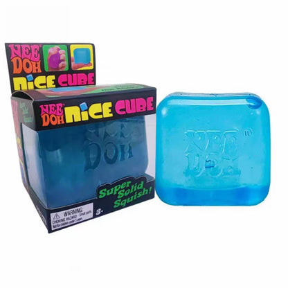 NeeDoh Nice Cube Squishy Stress Toy for Adults & Kids Sensory Fidget Toy for Stress & Focus