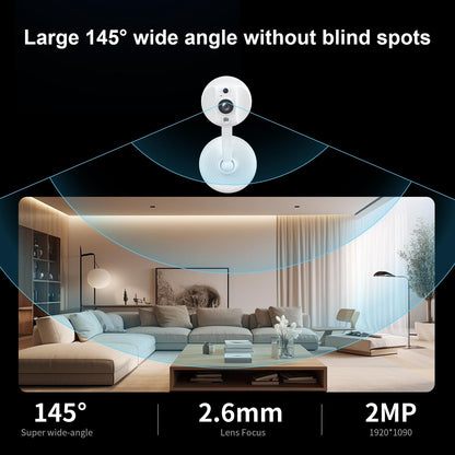 S20 Smart WiFi Security Camera with HD Two Way Audio Night Vision Motion Detection