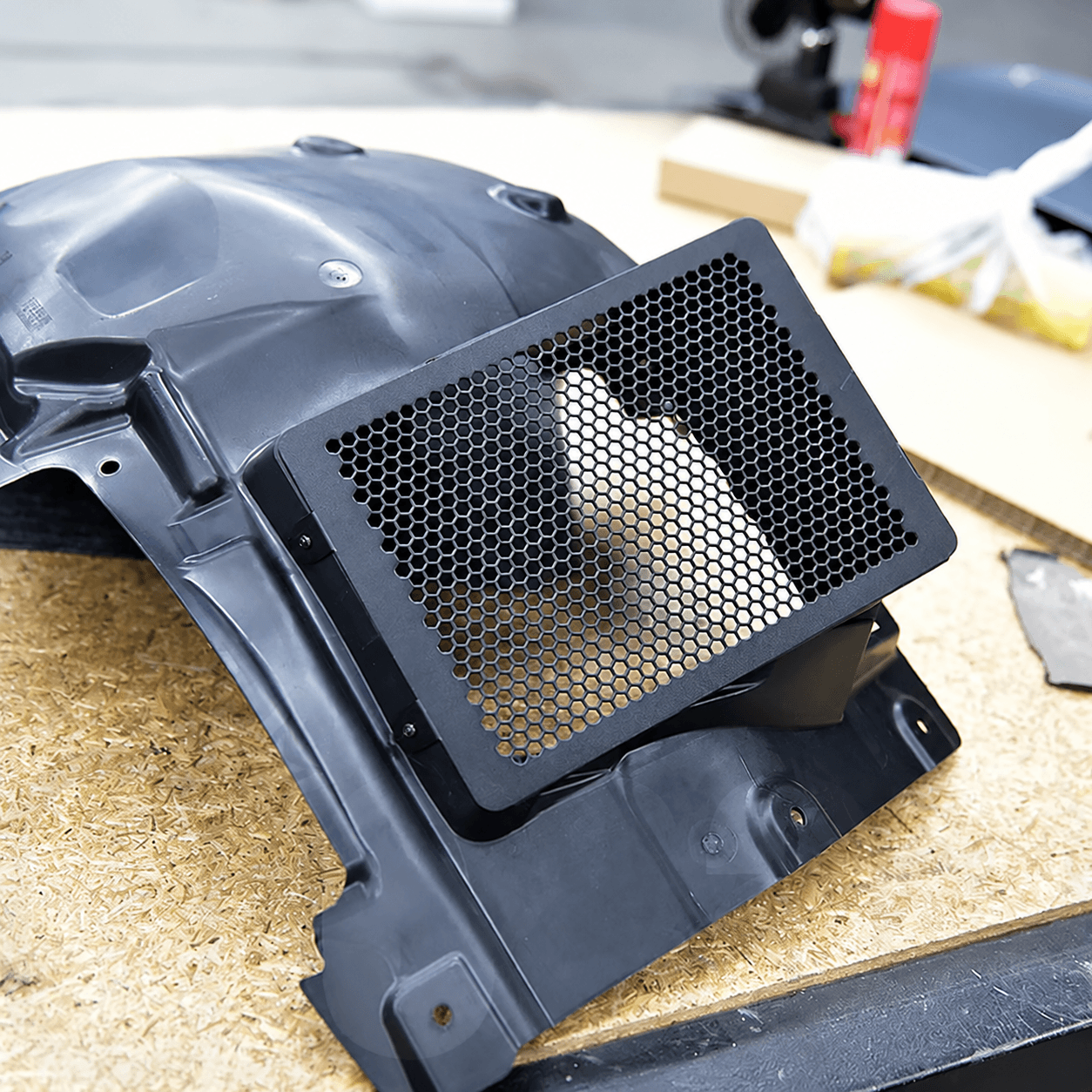 BMW Racing Front Fender Liner Aluminum Upgrade for G87 M2 G80 M3 G82 M4